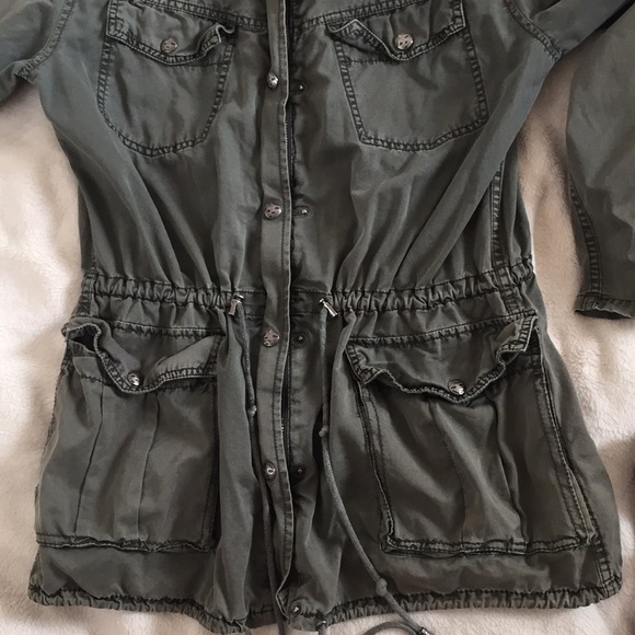 Green army jacket - Picture 2 of 2